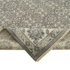 Rug N Carpet - Handmade Oriental 9' 10" x 13' 10" Pastel Grey Oushak Rug