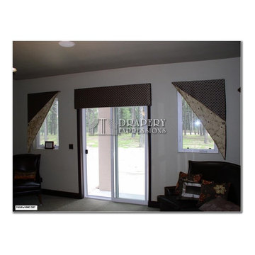 Window treatments with Cornice Boards