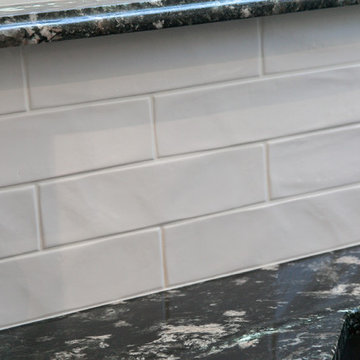 White and Black Custom Kitchen Denver Colorado