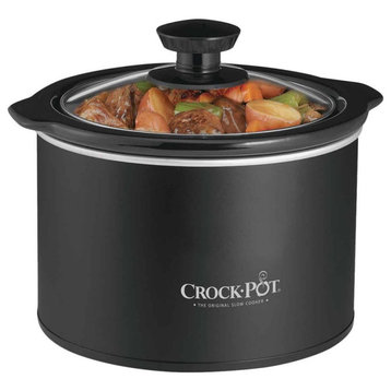 Crock Pot 2135523 Stoneware Slow Cooker, Black