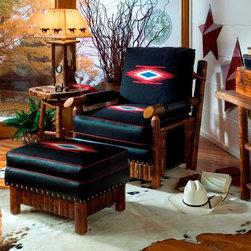 Cody Club Chair & Ottoman - Armchairs And Accent Chairs