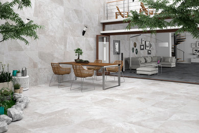 Axis White Outdoor Slab Tiles