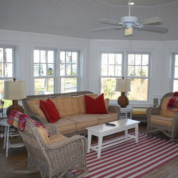 Dated Home Gets Coastal Facelift