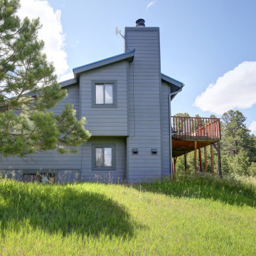 Morrison Transformation | Full Siding Replacement | Stone Accent