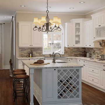 Newtown White Cabinets