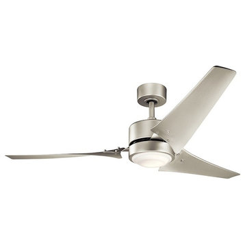 Rana 1 Light 60" Indoor Ceiling Fan, Brushed Nickel
