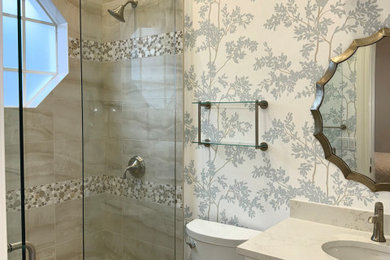 Example of a bathroom design in Other
