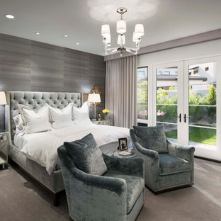 Taupe And Grey Bedroom Ideas And Photos Houzz