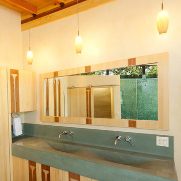 Custom Doors in Unique Executive Home