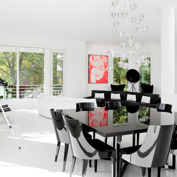 My Houzz: All Right With All-White in a Modern New Jersey Home