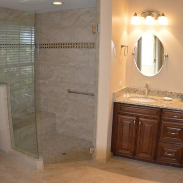 Glass Shower Bath Remodel | Venice, FL