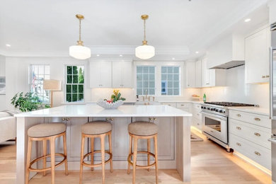 Kitchen photo in Boston