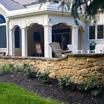 Screen Room, Patio, & Pathway in Hilliard, OH