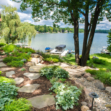 Lush Lakeside Landscape