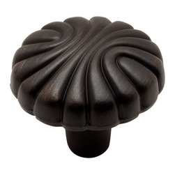 Cosmas - Cosmas 9904ORB Oil Rubbed Bronze Round Cabinet Knob, 1-1/4" Diameter, Set of 5 - Cabinet And Drawer Knobs