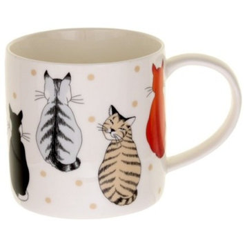 Cats in Waiting Straight Sided Mug