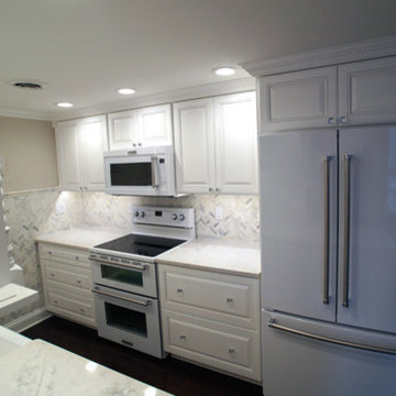 Compact Luxury Condominium Kitchen