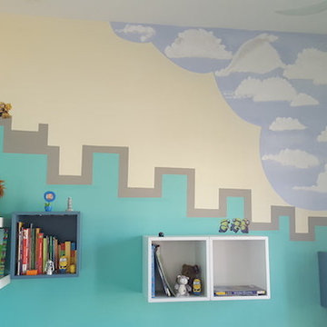 Minions castle room for a boy