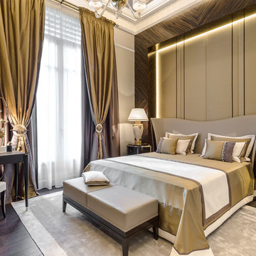 Interior design of apartment on Italian Riviera