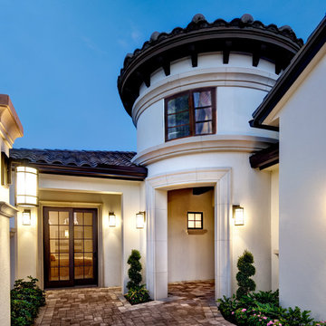 Sater Design Collection's 6799 "Arabella" Home Plan