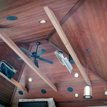 Upscale Backyard Poolside Luxury Pavilion in Rydal PA