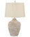 Pacific Coast Lighting Alese Table Lamp | Neutral Earth Polka Dot Jug Table Lamp