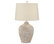 Pacific Coast Lighting Alese Table Lamp | Neutral Earth Polka Dot Jug Table Lamp