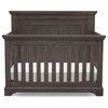 Delta Children Paloma 4-in-1 Contemporary Wood Convertible Crib in Gray
