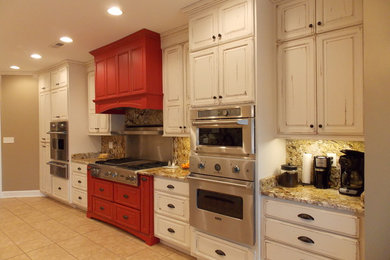 Mid-sized elegant kitchen photo in Other