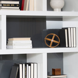 Modern High-Gloss Bookshelf (mHouse Project) - Storage And Organization