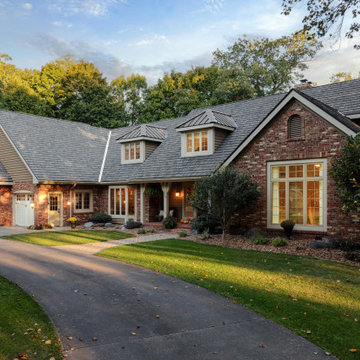 Monticello Residence | Composite Cedar & Metal Dormers