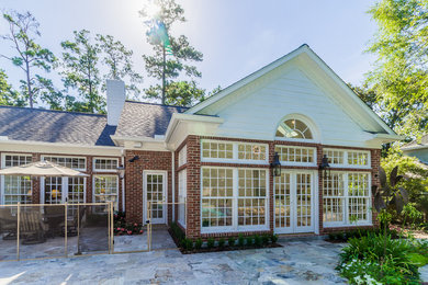 Inspiration for a large timeless home design remodel in Houston