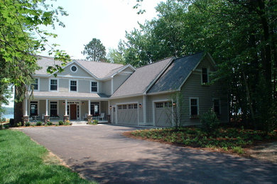 Example of a beach style exterior home design in Other