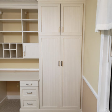 Home Office with Hidden Closet - Milton, VT
