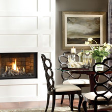 indoor fireplace