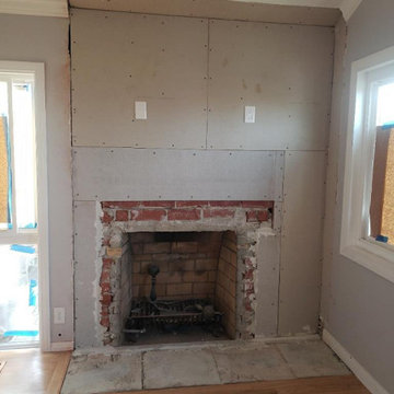 Bryant Remodel during remodel