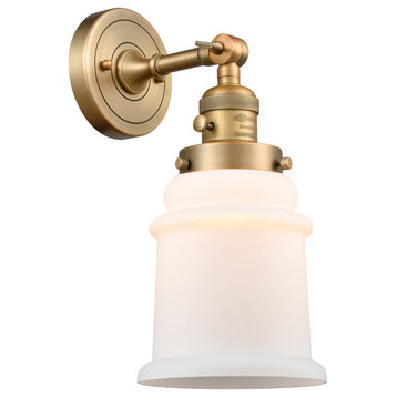 1 Light Vintage Dimmable Led Sconce With A "High-Low-Off" Switch.