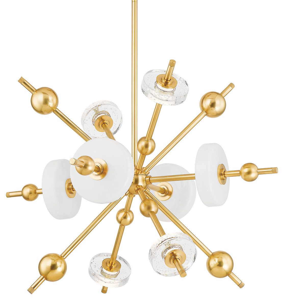 Hudson Valley Lighting Maynard Chandelier Aged Brass, 22.75 ...