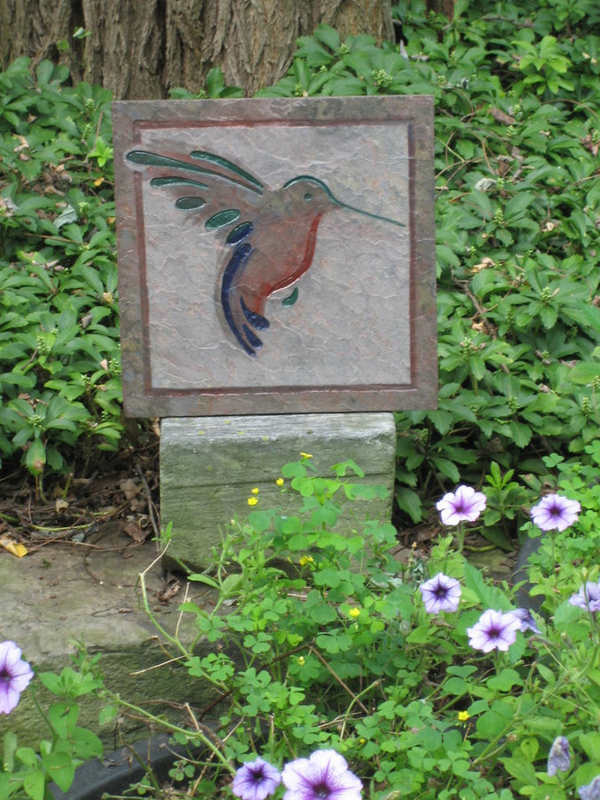 Art in the Garden- Hummingbird