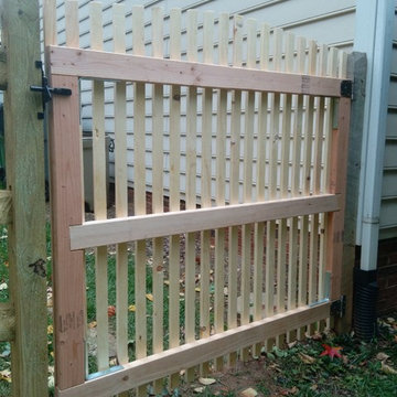 Split Rail Fence Gate Replacement
