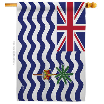 British Indian Ocean Territory of the World Nationality House Flag