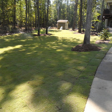 Lindsey Lakeside Drainage & Sod