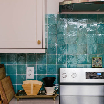 Opening a 1956 Kitchen with Wood Stove, Custom Hood, & Mid-century character