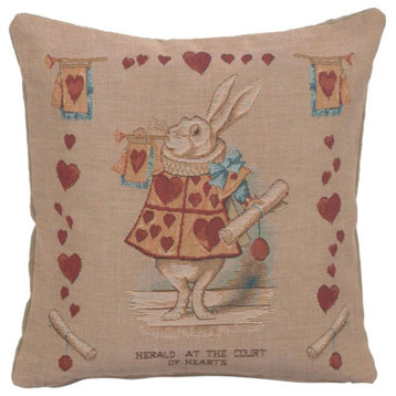 Heart Rabbit Alice In Wonderland I European Cushion Cover