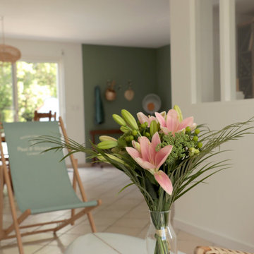 Une maison de vacances redécorée à Capbreton