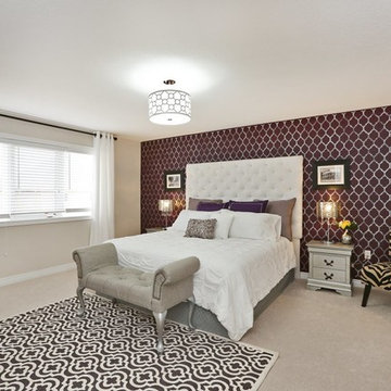 Casablanca Stenciled Bedroom