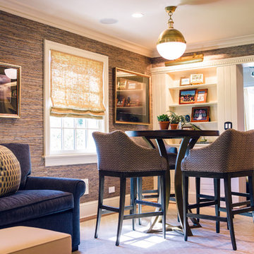 Transitional Family Room