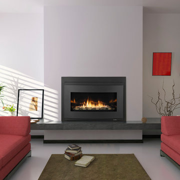 Design Ideas featuring Heat & Glo Fireplaces