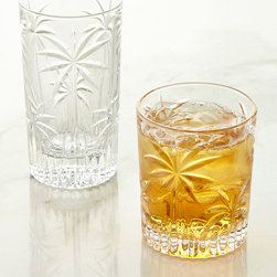 Godinger Palm Glassware - Cups And Glassware
