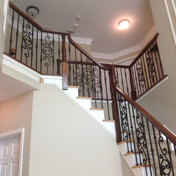 Hammered Iron Balusters and Scroll Panels - Mullica Hill, NJ